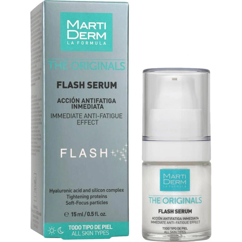 Мартідерм  Оріджиналс Флеш Сироватка Martiderm Originals Flash Serum, 15 мл від компанії Лікувальна, доглядова та професійна косметика - фото 1