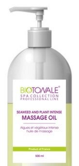 Масажна олія з ламінарією и рослинною олією Seaweed And Plant Intense Massage Oil -BIOTONALE  500 мл від компанії Лікувальна, доглядова та професійна косметика - фото 1