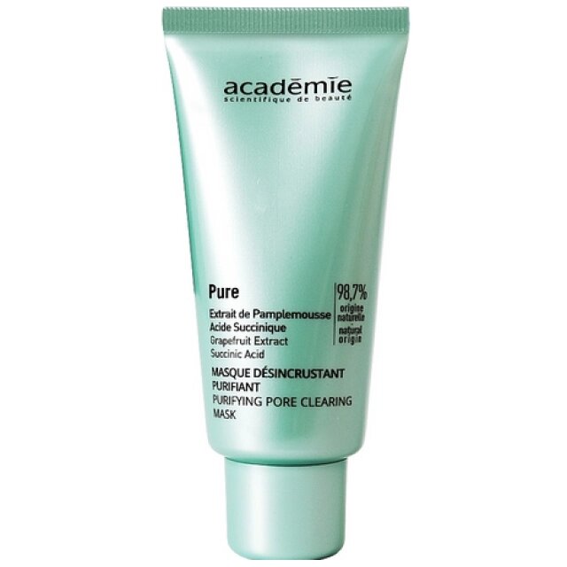 Маска для очищення пор із екстрактом грейпфрута Purifying Pore Clearing Mask Academie 50 мл від компанії Лікувальна, доглядова та професійна косметика - фото 1