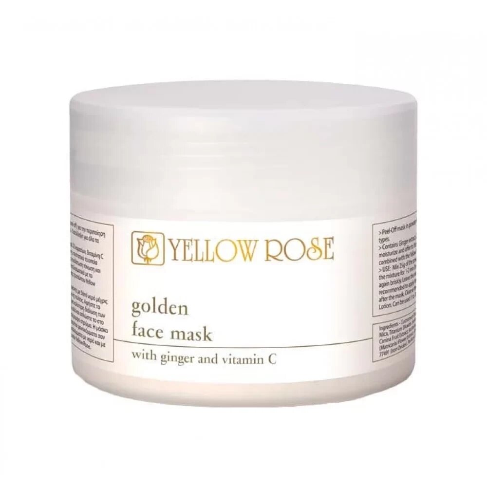 Маска із золотом Golden Line Face Peel-off Mask Yelow rose 150 гр від компанії Лікувальна, доглядова та професійна косметика - фото 1