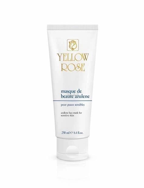 Маска краси з азуленом Masque de beaute azulene Yelow rose 250 мл від компанії Лікувальна, доглядова та професійна косметика - фото 1