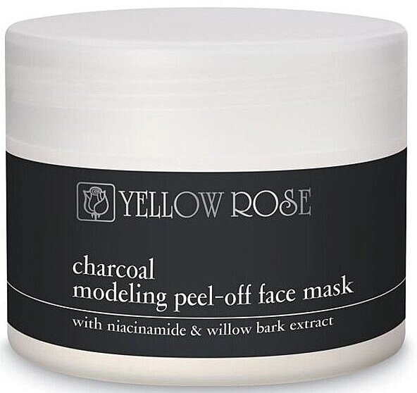 Маска з вугіллям Charcoal modeling face mask Yelow rose 25 гр від компанії Лікувальна, доглядова та професійна косметика - фото 1