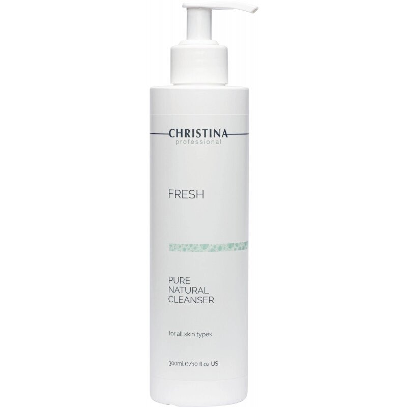 Натуральний очисний гель для всіх типів шкіри Christina Fresh Pure & Natural Cleanser 300 мл від компанії Лікувальна, доглядова та професійна косметика - фото 1