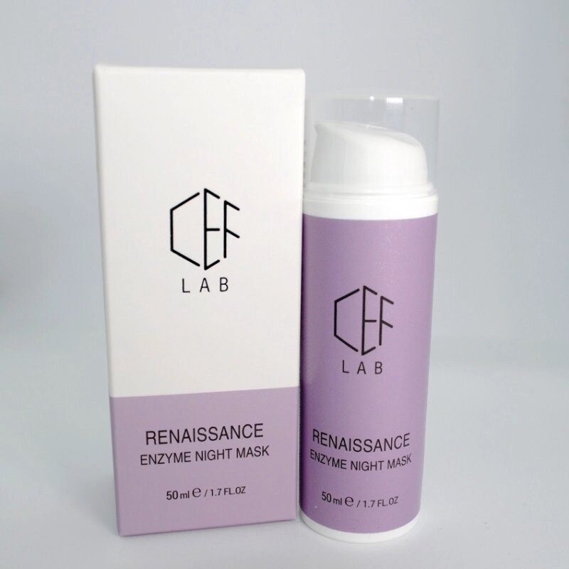 Нічна Ензимна маска CEF Lab Renaissance Enzyme Night Mask 50 мл від компанії Лікувальна, доглядова та професійна косметика - фото 1