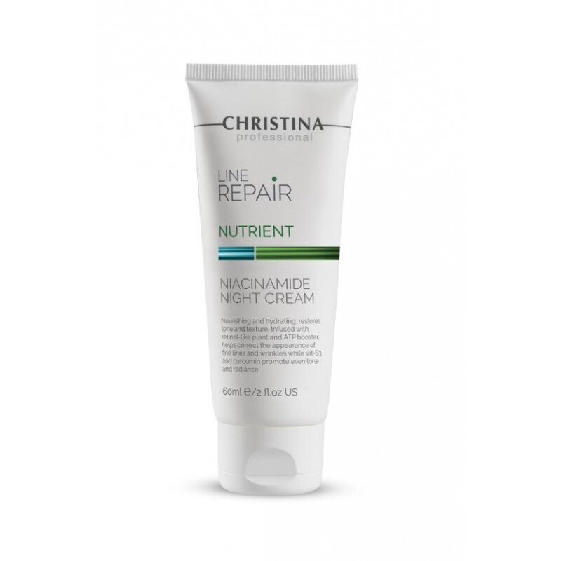 Нічний крем із ніацинамідом Christina Line Repair Nutrient Niacinamide Night Cream 60 мл від компанії Лікувальна, доглядова та професійна косметика - фото 1