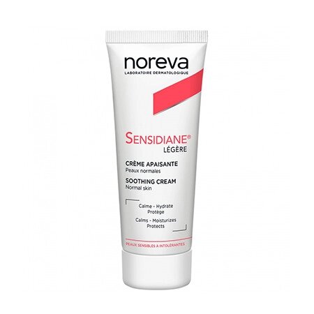 Норова Сенсидіан заспокійливий легкий крем Noreva Sensidiane Soothing Cream Normal Skin 40 мл від компанії Лікувальна, доглядова та професійна косметика - фото 1