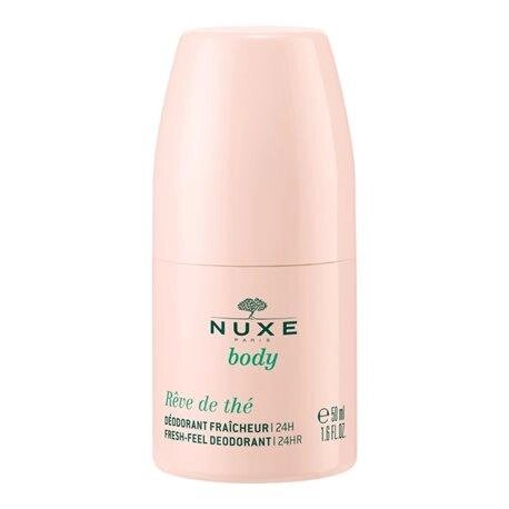 Нюкс Боді Чайна мрія освіжаючий кульковий дезодорант Nuxe Reve De The Fresh-feel Deodorant 24-Hour, 50мл від компанії Лікувальна, доглядова та професійна косметика - фото 1