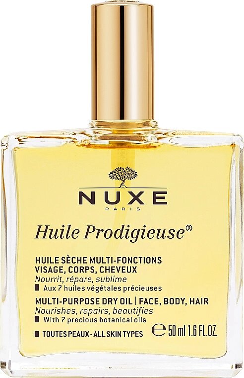 Нюкс Чудова суха олія  для шкіри та волосся Nuxe Dry Oil Huile Prodigieuse,  50 мл від компанії Лікувальна, доглядова та професійна косметика - фото 1