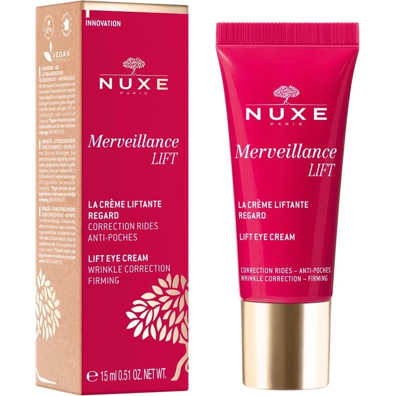 Нюкс Мервеянс Ліфт крем для контуру очей Nuxe Merveillance LIFT Eye Cream, 15 мл від компанії Лікувальна, доглядова та професійна косметика - фото 1