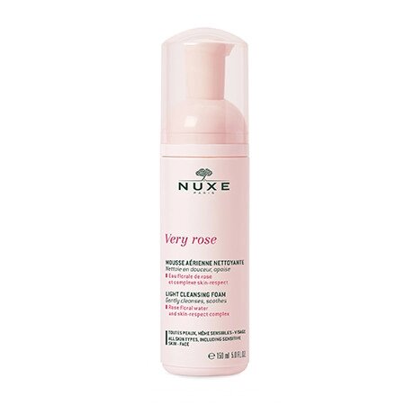 Нюкс Вері Роуз міцелярний мус Nuxe Very Rose  Cleansing Foam, 150 мл від компанії Лікувальна, доглядова та професійна косметика - фото 1