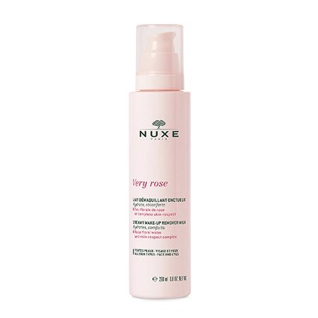 Нюкс Вері Роуз Очищуюче Молочко Nuxe Very Rose Creamy Make-up Remover Milk, 200 мл від компанії Лікувальна, доглядова та професійна косметика - фото 1