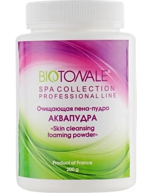 Очищаюча піна-пудра «Аквапудра»  Biotonale  200g банка від компанії Лікувальна, доглядова та професійна косметика - фото 1