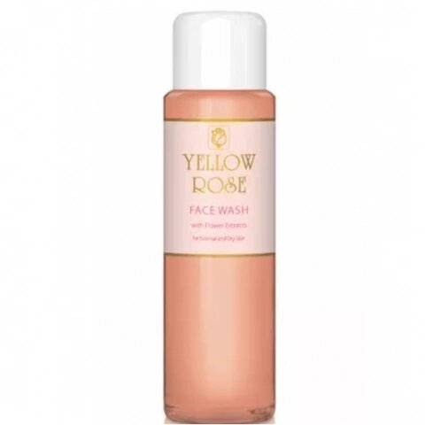 Очищаючий гель для сухої та чутливої шкіри Face wash pink YELLOW ROSE 200 мл від компанії Лікувальна, доглядова та професійна косметика - фото 1