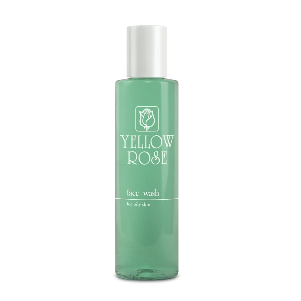 Очищаючий гель для жирної та проблемної шкіри Face wash green YELLOW ROSE 200 мл від компанії Лікувальна, доглядова та професійна косметика - фото 1