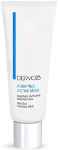 Очищувальна маска для жирної шкіри Dermo28 Pura Purifying Active Mask 20 ml