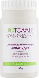 Очищаюча піна-пудра «Аквапудра» Biotonale 50g банка