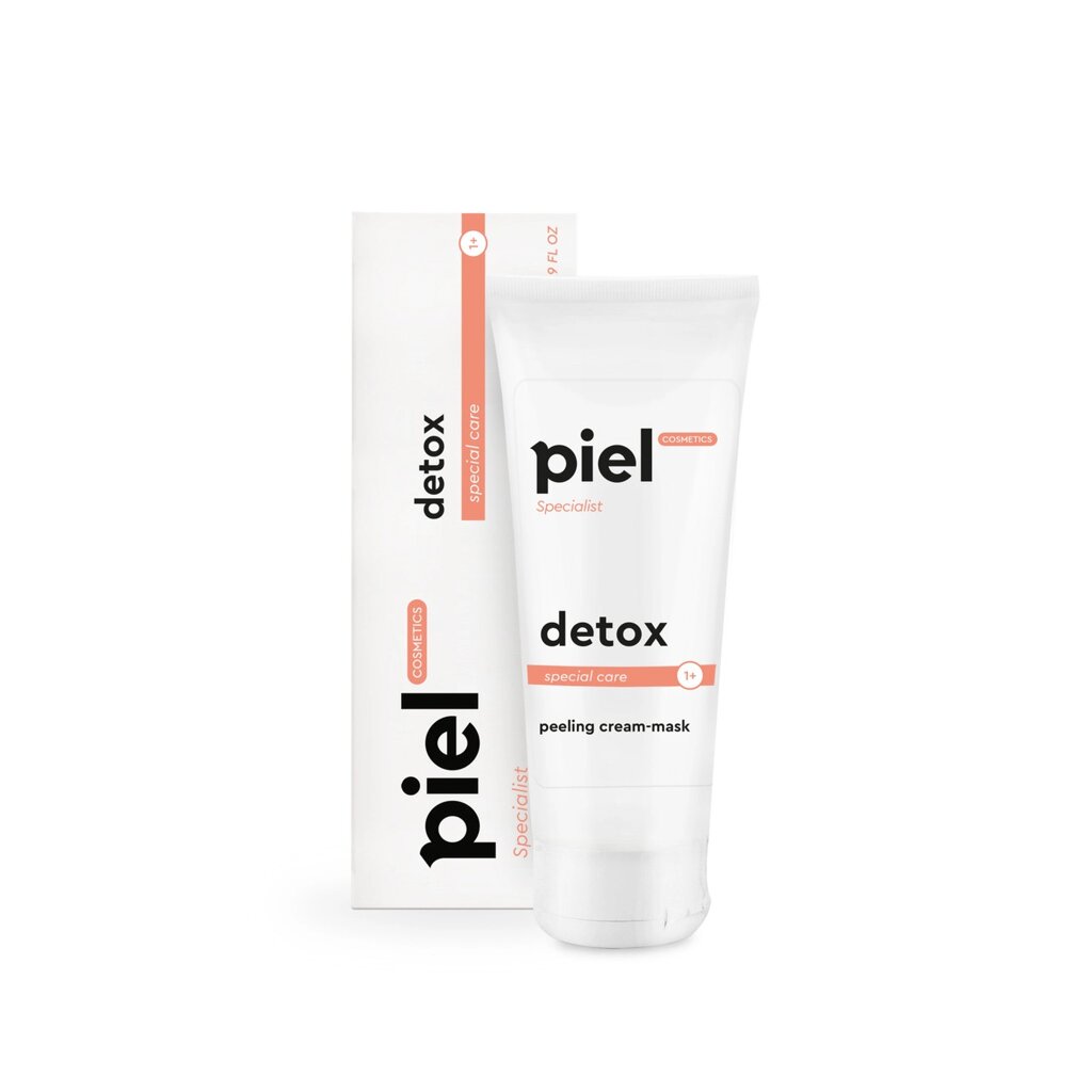 Очисна крем-маска з ефектом пілінгу Piel Detox Peeling Mask 75 мл від компанії Лікувальна, доглядова та професійна косметика - фото 1