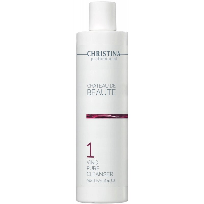 Очисний гель з екстрактом винограду (крок 1) Christina Chateau de Beaute Vino Pure Cleanser 300 мл від компанії Лікувальна, доглядова та професійна косметика - фото 1