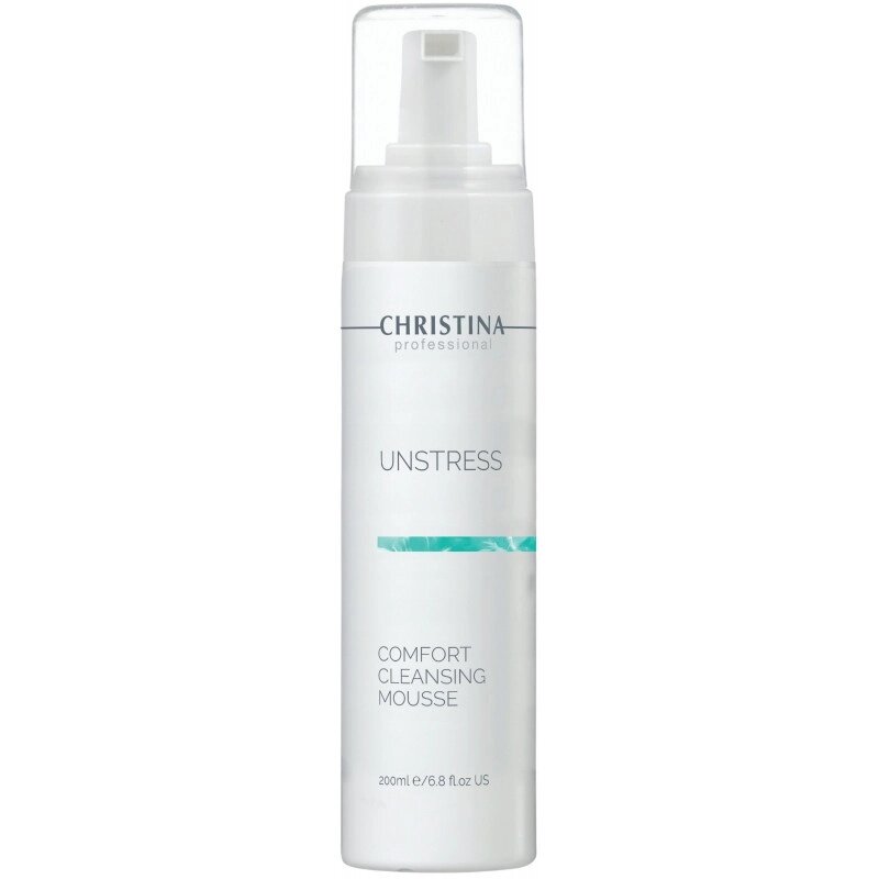 Очисний мус Christina Unstress Comfort Cleansing Mousse 200 мл від компанії Лікувальна, доглядова та професійна косметика - фото 1