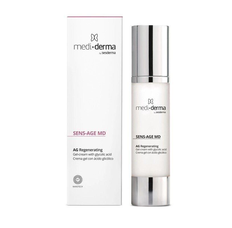 Омолоджувальний крем-гель для обличчя Medi+derma Facial Cream Gel Anti-Aging 50 мл від компанії Лікувальна, доглядова та професійна косметика - фото 1