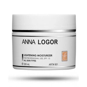 Освітлювальний зволожувальний крем Anna Logor Lightening Moisturiser Cream 250 мл