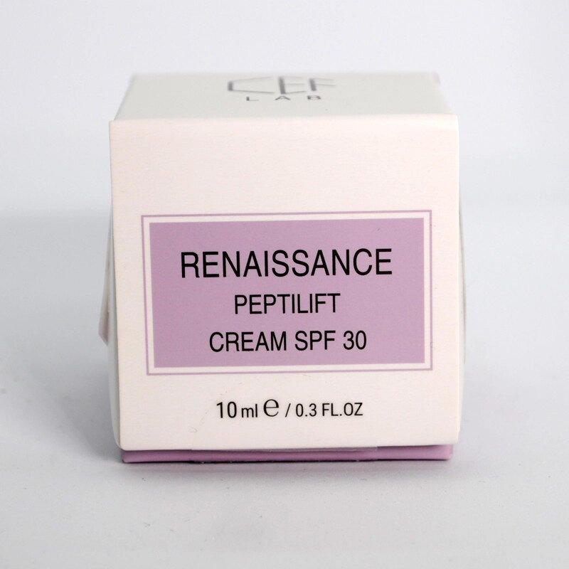 Пептидний Денний крем Spf 30 CEF Lab Renaissance Peptilift Cream Spf 30 10 мл від компанії Лікувальна, доглядова та професійна косметика - фото 1