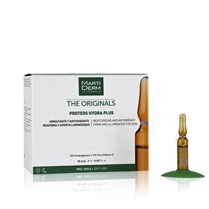 Мартідерм Ампули для сухої та зневодненої шкіри MartiDerm The Originals Proteos Hydra Plus 30 ампул