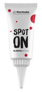 Протимікробний засіб швидкої дії для лікування акне SPOT ON blemish active pHformula 20 мл