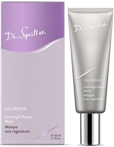 Нічна відновлювальна маска з пептидами Overnight Repair Mask Dr. Spiller, 50 мл