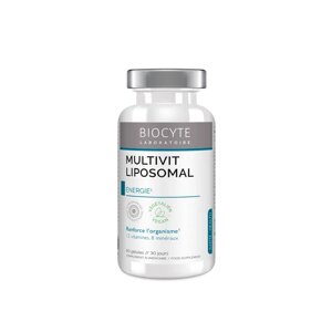 Multivit Liposomal 12 вітамінів і 8 мінералів. Ліпосомальна форма, 60 капсул
