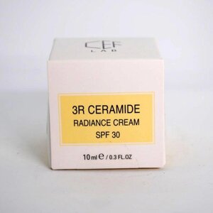 Антиоксидантний крем SPF 30 CEF Lab 3R Ceramide Radiance Cream SPF 30, 10 мл