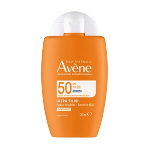 Авен Сонцезахисний ультра-флюїд SPF 50+ Avene Ultra Fluid SPF 50+ 50 мл
