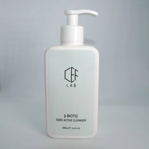 Азелаїновий Очисний Гель CEF Lab β-Biotic Sebo Active Cleanser 250 мл