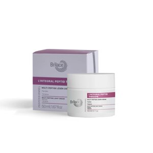Легкий мульти-пептидний крем Multi peptide light cream Brilace, 50 мл