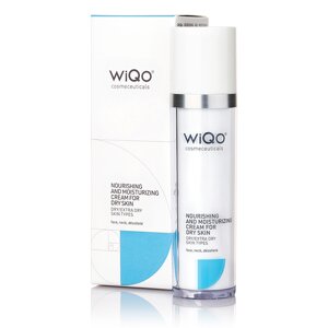 Поживний та Зволожуючий Крем для Сухої Шкіри WiQo Nourishing and Moisturizing Cream for Dry Skin 50 мл