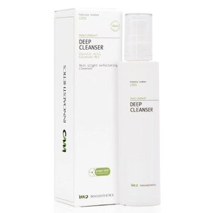 Глибоко очищувальний гель для жирної шкіри DEEP CLEANSER Innoaesthetics, 200 мл