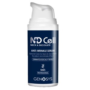 Антивікова сироватка для шиї та зони декольте Genosys ND ND Cell Anti-Wrinkle Serum 30 мл