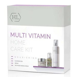 Набір для обличчя Holy Land Multi Vitamin Kit ( (сироватка 30 мл + крем 50 мл + очищ. гель 100 мл)
