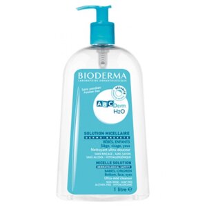 Біодерма АВСДерм міцелярна вода для дітей Bioderma АВСDerm Н2О Micellar Water 1 л