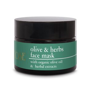 Зволожуюча, живильна маска Olive & Herbs face mask Yelow rose 250 мл