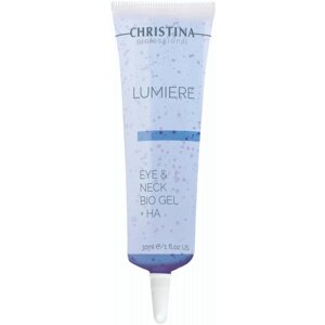 Гель Люміре з гіалуроновою кислотою для шкіри навколо очей і шиї Christina Lumiere Eye&Neck Bio Gel + HA 30 мл