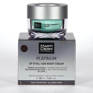 Мартідерм Нічний крем для обличчя MartiDerm Platinum Gf Vital Age Night Cream 50 мл