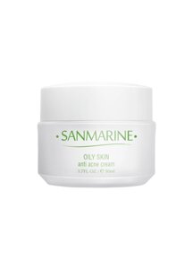 SanMarine Крем себорегулюючий Oily Skin Anti Acne Cream 50 мл