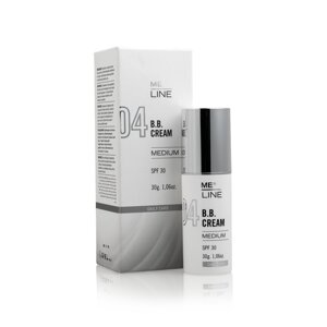 Тональний зволожувальний крем з SPF 30 04 BB Medium Me Line, 30 мл