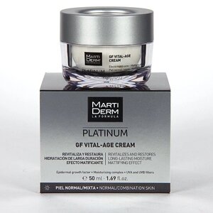 Мартідерм Крем для нормальної та комбінованої шкіри обличчя MartiDerm Platinum Gf Vital Age Cream, 50 мл