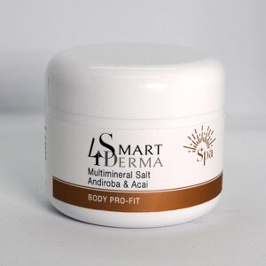 Smart4Derma Multimineral Salt Andiroba&Acai Мультимінеральна сіль для рук і тіла з олією андироби та асаї 100 г