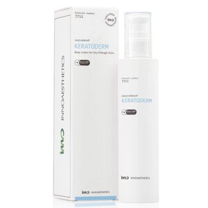 Зволожувальний крем для тіла із сечовиною KERATODERM Innoaesthetics, 200 мл