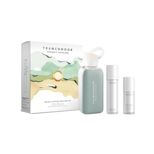 Засоби для зволоження шкіри + Drink Bottle INSIDE & OUTSIDE MOISTURE SET Trawenmoor