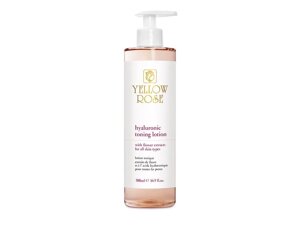 Тонізуючий лосьйон з гіалуроновою кислотою Hyaluronic toning lotion Yelow rose 500 мл