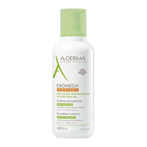 А-Дерма Екзомега Контрол крем емолент A-Derma Exomega Control Crème Émolliente Anti-Grattage 400 мл